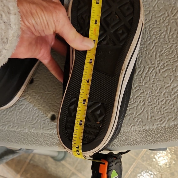 Converse Kids Black and White Sneakers - Picture 8 of 9